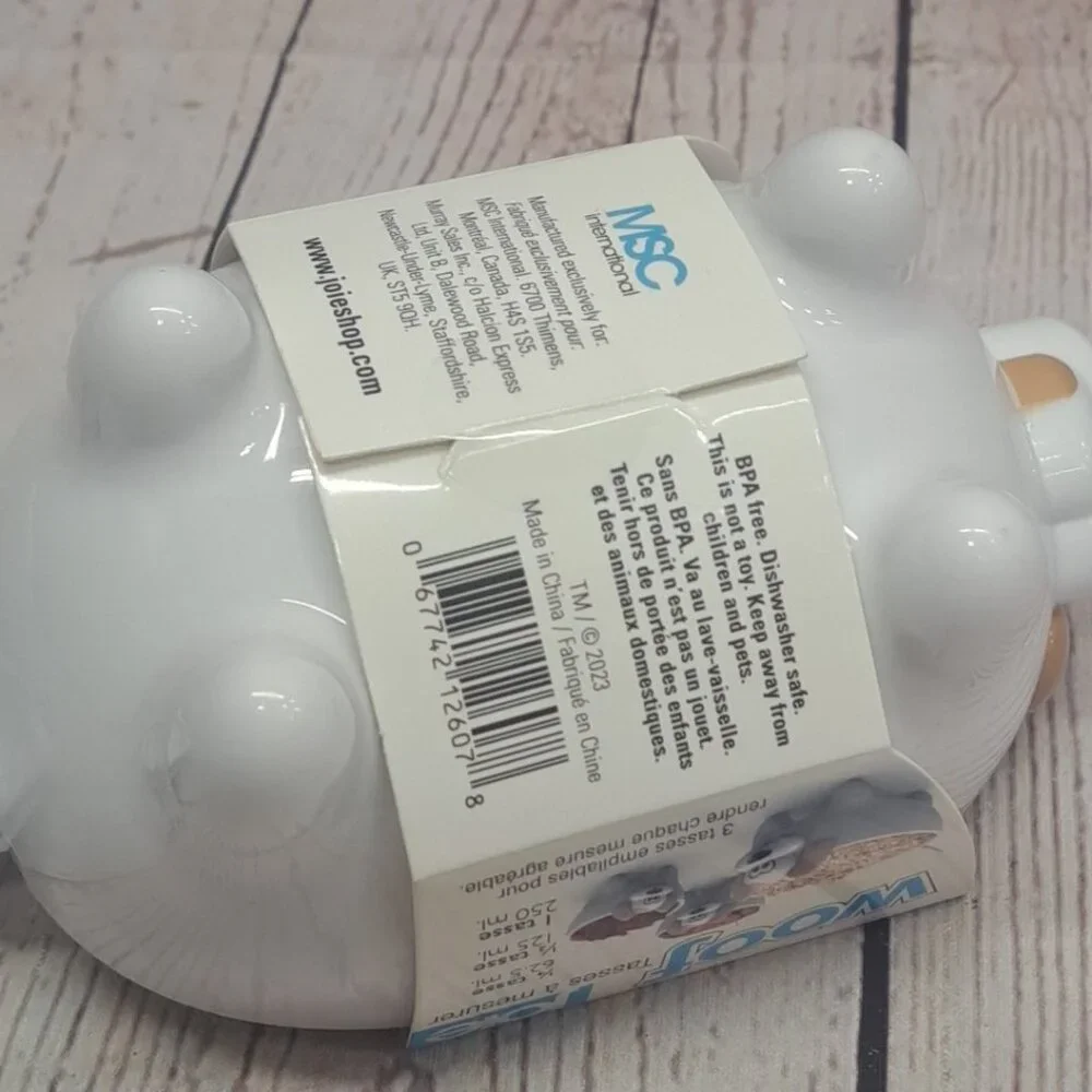 Dog Measuring Cups Stackable 3pc By JOIE NEW